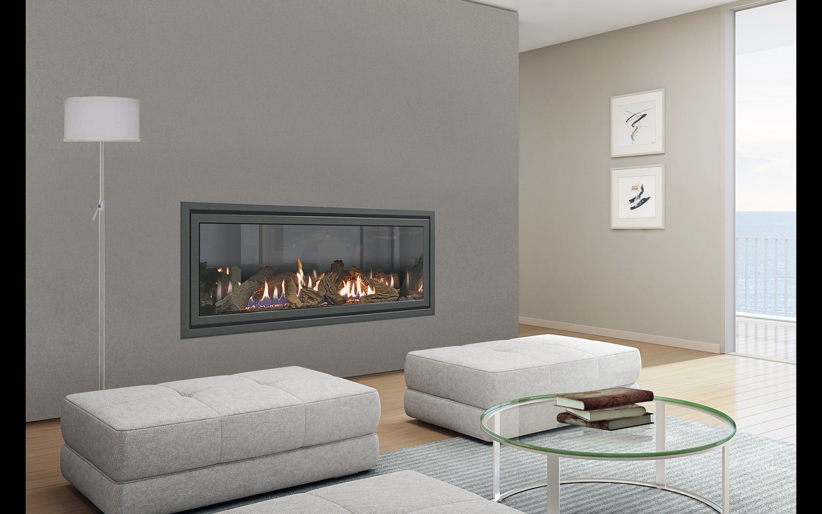 In-built Gas Heating